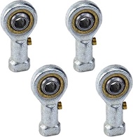 Faotup 4PCS 1.45Inch Silver 5MM Aperture Rod End Joint Bearing,SI5 T/K Female Thread Metric Rod End Joint Bearing,Rod End Bearing Female,1.43×0.71×0.35Inches