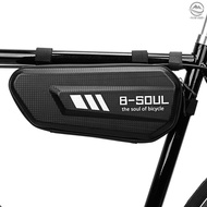 B-SOUL Waterproof Bike Triangle Bag Hard Shell Bicycle Tube Frame Bag MTB Road Cycling Pannier Pouch Bag