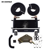 SKCUSTOM Gearbox Cooler Kit Suitable for Volkswagen Audi A3 TTRS Golf MK5 MK6 DSG 6-Speed Dual Clutc