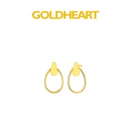 Goldheart 916 Gold Oval Earrings