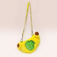 กระเป๋าคล้องไหล่ Rex จากเรื่อง Toy Story ตลาดผลไม้ ปรับสายไหล่ได้ เหมาะสำหรับการทำธุระประจำวัน พักรั