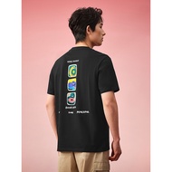 HLA/ Cotton Short Sleeves T New T-shirt with Loose Print Short T Male