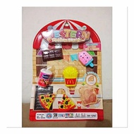 Western RESTAURANT PIZZA, Chocolate &amp; ICE CREAM Cooking Toys