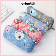 ORIENTLIIY Eyeglasses  Vintage Zipper Portable Eyeglasses Accessories