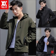 Valir Seoma - Jaket Pria Casual Jaket Bahan Taslan Jaket Cowok Korea