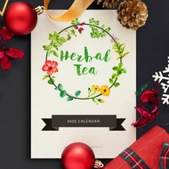 Herbal Tea 2025 2026月曆 掛曆 給植物愛好者的新年禮物 5
