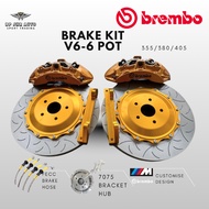 Brembo V6 Brake Kit 6 pot Full Set