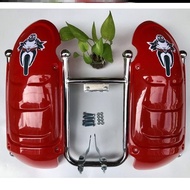 Storage Box Knight Front Guard Bumper Storage Box Toolbox Motorcycle Front Storage Box Electric Vehi