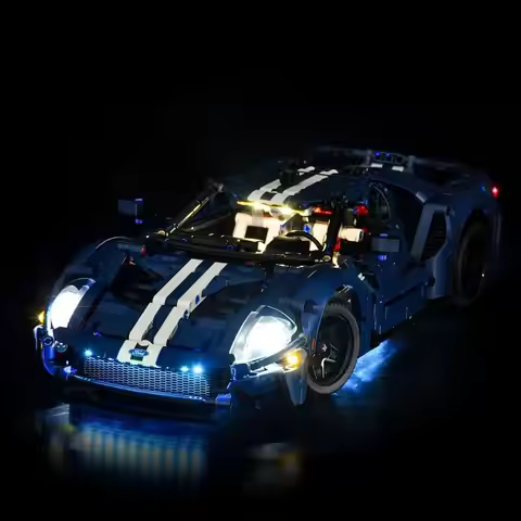 LYBMTWF LED Lighting Kit Compatible with Lego 42154 Ford GT Car Building Blocks (NOT Include The Mod