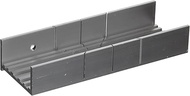 Zona 35-260 Aluminum Wide Slot Miter Box, Slot Size 031-Inch, Slot Angles 45, 90, Cutting Depth 3/4-