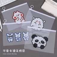 Cartoon Transparent Pencil Case Office Student Pencil Cases School Supplies PenBox