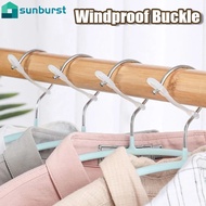 Silicone Strip Buckle Clothes Hanger Hook Clip Anti-drop Clothes Hanger Windproof Buckle Outdoor Drying Racks Hook Home Accessories Fixed Hook Buckle Hanger Connector Anti Slip
