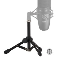 Geekria Tabletop Tripod Mic Stand Compatible with AKG D5, P120, P220, P420, P820, C1000S, C3000, C45