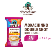 TOP Coffee Mokachinno Double Shot Instan Bag (6+3)x22gr