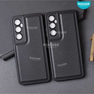 Realme C65 Case Leather Pro Black Case Realme C65