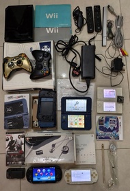 PSV PSP 3DS NDS wii xbox 360 switch ps5遊戲機