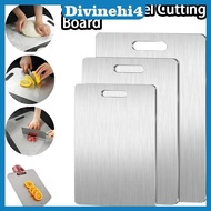 <divinehi4> Stainless Steel Cutting Boards For Kitchen Food Thiened Double Sided Cutting Boards Nice