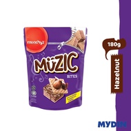 Munchy's Muzic Bites Chocolate Hazelnut Wafer Cubes (180g)