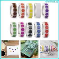 HO 1000Pcs 13mm Round Dots Sticker For Efficient Document Management Colorful Dot Sticker for Labeli