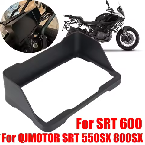 Motorcycle Sun Visor Cover Instrument Screen Sunshade Guard For QJMOTOR SRT 550 800 SX SRT 600 SRT 5