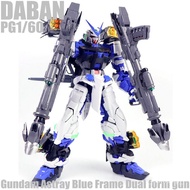 DABAN PG 1/60 Astray Blue Frame Dual form gunBracket with metal parts Action Figures Toys Assemble M