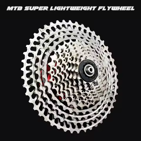 SUNSHINE 10/11/12 Speed MTB Cassette 46-52T CNC Ultra Light HG Freewheel for Shimano Deore/SLX/XT SR
