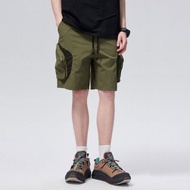 男士運動五分褲 機能多口袋工裝短褲