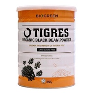 Biogreen O'Tigers Organic Black Bean Powder 650g Sugar Free