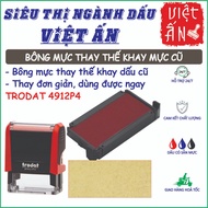 Ink pad to replace Trodat 4912P4 stamp ink tray (Ink tray code 6/4912)