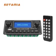 SOTAMIA MP3 Decoding Board USB FLAC FM Lossless Lyrics Display Music Player Hifi Audio Bluetooth Dec