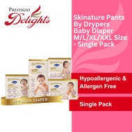 Skinature Pants By Drypers Baby Diaper M/L/XL/XXL Size - Single Pack Drypers Drypantz