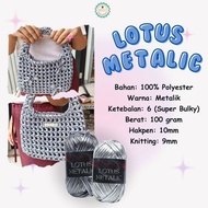 CATALOG - Metallic Lotus Knitting Yarn / T-Shirt / Yarn T-Shirt