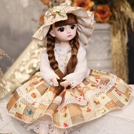 BJD Jointed 30CM Doll For Girl Full Set 20 Moveable Body Doll With Fashion Clothes Wig Shoes Style Dress Up Baby DIY Dolls Toys