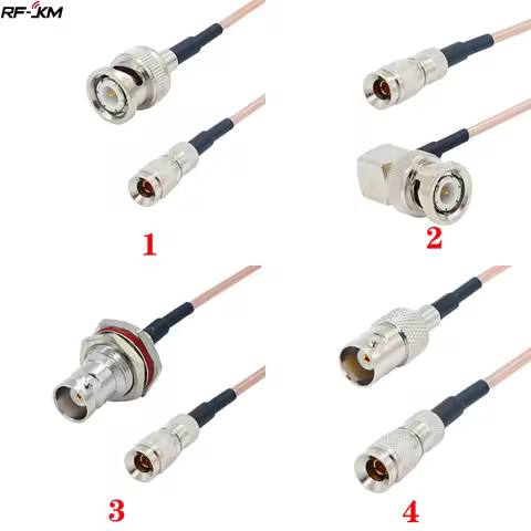 DIN 1.0/2.3 Mini BNC To BNC Male Female Connector Cable RF RG179 HD SDI 75ohm For Blackmagic HyperDe