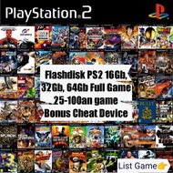 Flashdisk Full Game PS2 100 Game