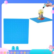 [a1t7jhwv]3D Printing Pen Silicone Design Mat,Foldable 3D-Pen Mat Professional Flexible with Basic T