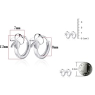 BT76 fashion earrings with high-end Korean style