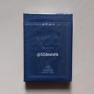 全新Noc美國魔術道具記號牌 Noc Pro 2021 navy blue Playing cards marked deck 撲克牌啤牌 cardistry 花切 poker magic 紙牌遊戲 
