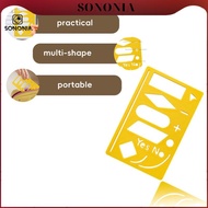 [SONONIA] Diagram Template, Stencil Tool, Lightweight Geometric Drawing Ruler, Diagram Template, Rul