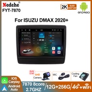 7870 2.7GHZ CPU ISUZU DMAX 2020 9 inch Android Player Carplay 2k QLED Monitor 360 DSP DTS YouTube 4G