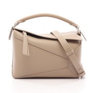 【二手】 LOEWE Puzzle Edge 小號兩用皮革單肩包 A510P60XAW5541（女款）- 全新