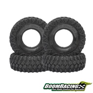 Boom Racing BRTR19001-US HUSTLER M/T Xtreme 1.9 Crawler Tires 4.45x1.57 SNAIL SLIME™ Compound 2-Stag