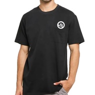 Baju-T Kaos Rave Deorro Logo Pocket T-Shirt DJ EDM, Disk Jockey Music Clubbing Combed Cotton 20s DIS
