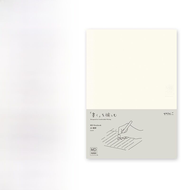 {UU61} ri MD Notebook MD Paper Grid Horizontal Line Drawing Steel Pen Writing A5 Size Journal Notebo