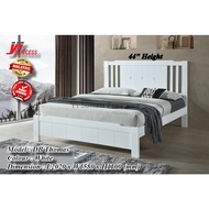 Yi Success Thomas Design Wooden Queen Bed Frame / Quality Queen Bed / Katil Queen Kayu / Katil Kayu Getah / Katil Murah