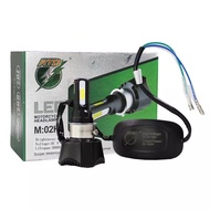 Motorcycle Led Headlight H4 H6 RTD M02H 4 Sides Ac Dc Y051