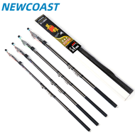 NEWCOAST Telescopic 2.7-5.4M Trout Spinning Fishing Rod 30T Carbon Float 5-35g Ultralight Surf Spinning Travel Fast Pole Jigging Fishing Tools