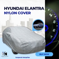 [Hyundai Elantra] Nylon Cover Water Repellant - Grey Color Sedan/Hatchback Cover