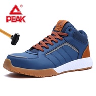 PEAK Men's Steel Toe Work Safety Shoes For Womern Lightweight Breathable Anti-smashing Protective Fo