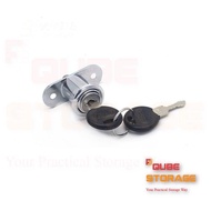 Push Lock Sliding Door Cabinet Door Sliding Door Plunger Press Lock Desk Cupboard Locker Kunci Perab